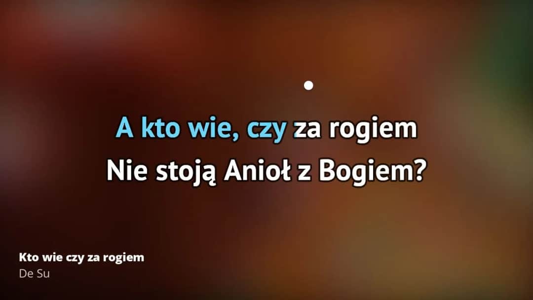 Podkład muzyczny do Kto wie czy za rogiem - gdzie go znaleźć?